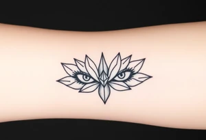 Lotuses Samaria eyes warrior tattoo idea