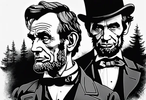 Abraham Lincoln tattoo idea