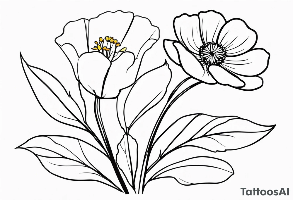 A buttercup for my brother who past away and was my best friend. It was our childhood flower. Thin lines and a small tattoo. His name is Casey.   Add a stem and make it less.  Add his name to it tattoo idea