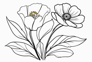 A buttercup for my brother who past away and was my best friend. It was our childhood flower. Thin lines and a small tattoo. His name is Casey.   Add a stem and make it less.  Add his name to it tattoo idea