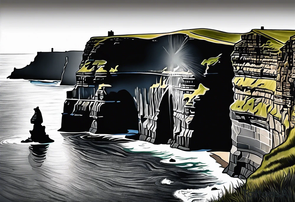Cliffs of Moher tattoo idea