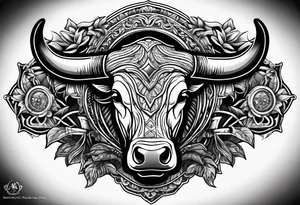 Longhorns and Aggies football tattoo idea