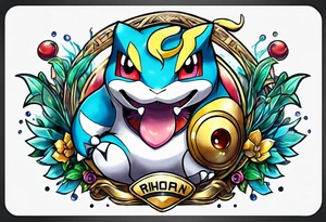 pokemon tattoo design tattoo idea