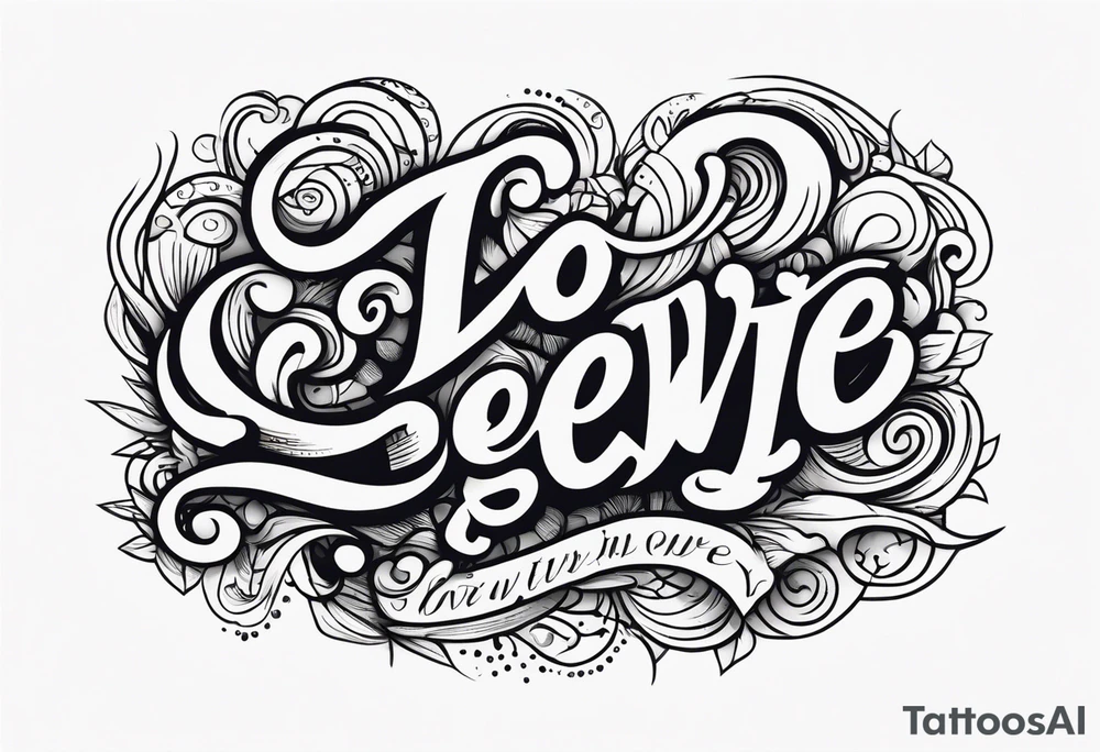 love letter tattoo idea