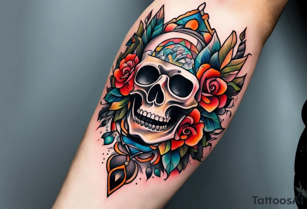 Hand tattoo tattoo idea