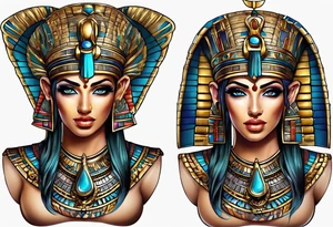 egyptian tattoo tattoo idea