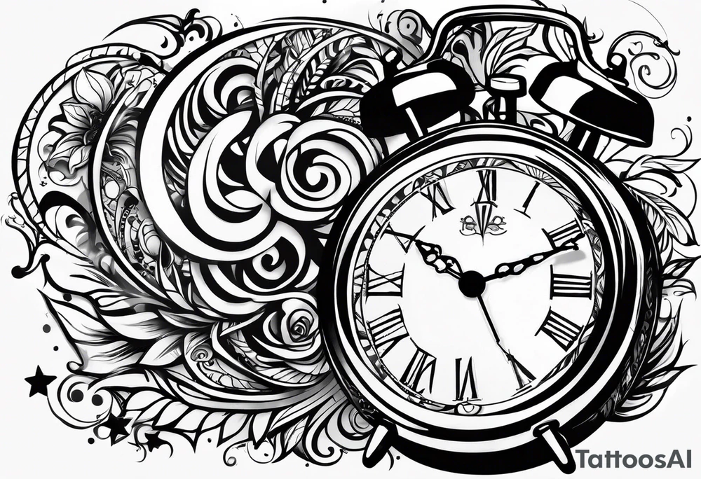 Digital Alarm clock with “LO:VE” as the time. tattoo idea