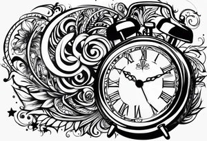 Digital Alarm clock with “LO:VE” as the time. tattoo idea