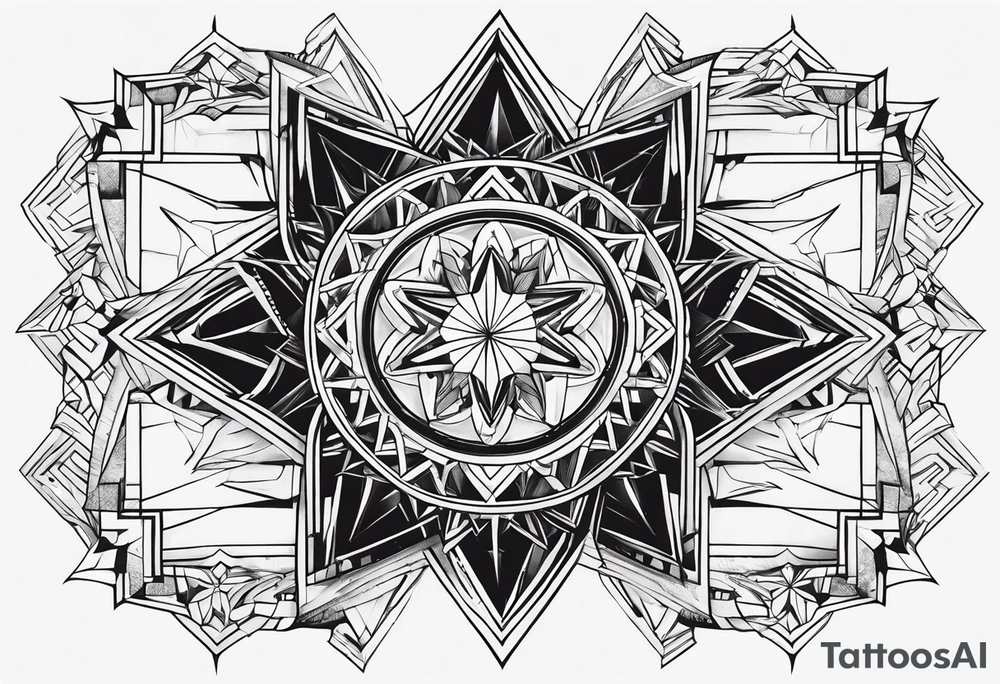 Stars tattoo idea