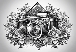 Money tattoo idea