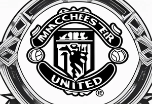 manchester united tattoo idea