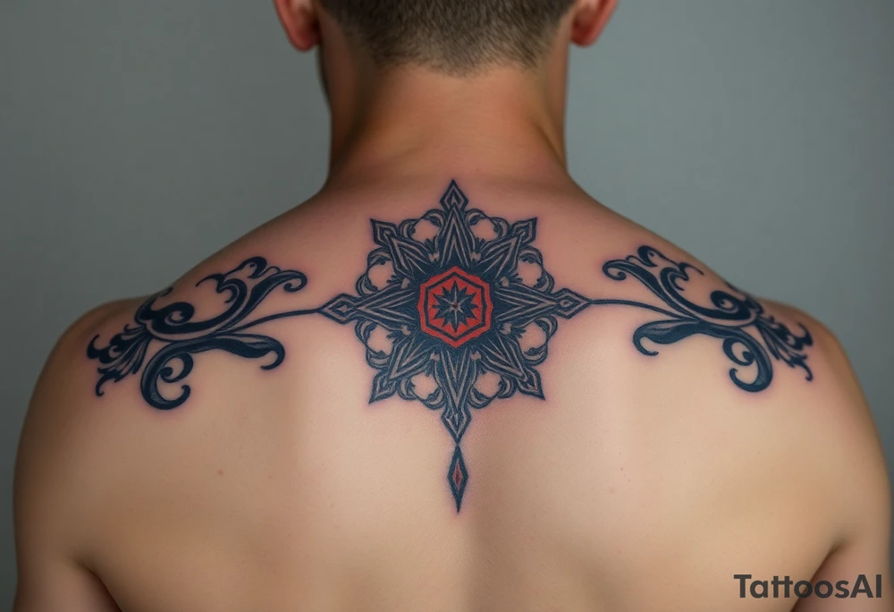 Scroll tattoo idea