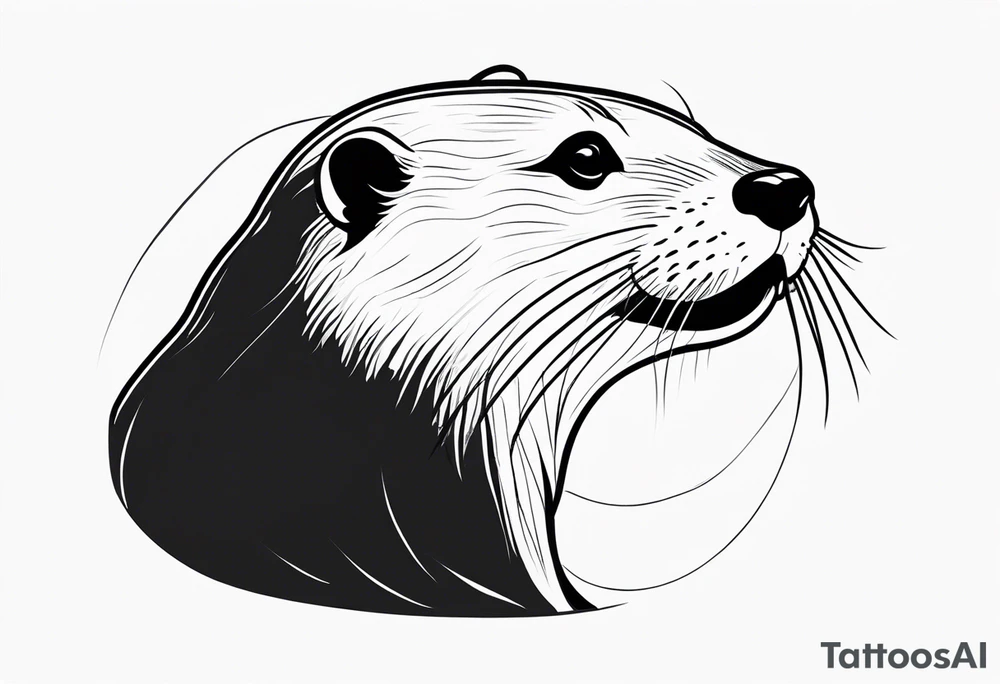 otter tattoo idea