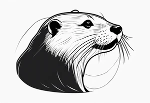 otter tattoo idea