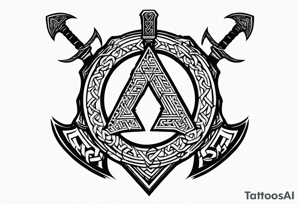 Valhalla berserker round shield axe
Valknut barbed wire chains tattoo idea Valhalla berserker round shield axe
Valknut barbed wire chains tattoo idea
