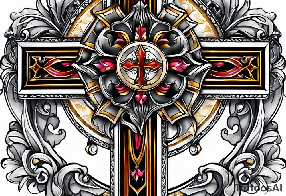 Cross tattoo idea