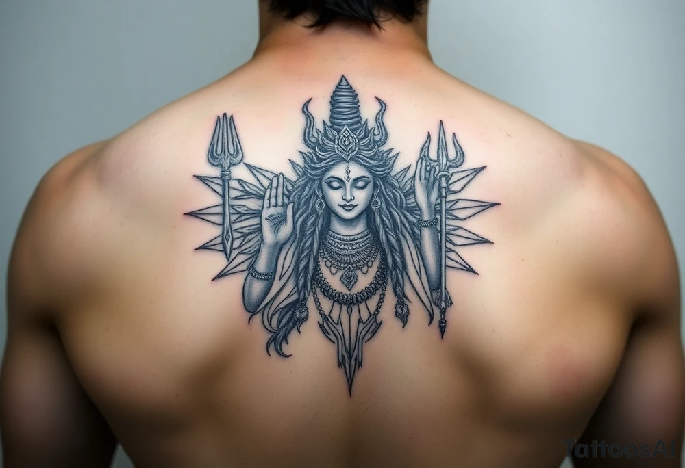 Lord Shiva, Godess Kali, Godess Lilith tattoo idea