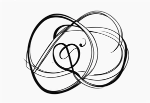 “Even If” and infinity symbol tattoo idea