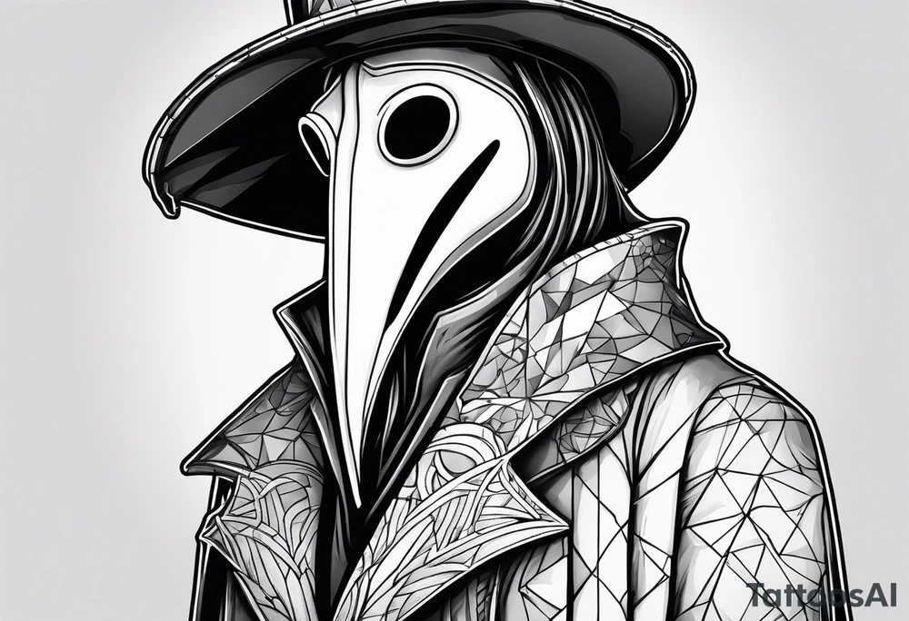 plague doctor tattoo idea