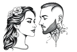 Give me an idea for couples tattoo idea