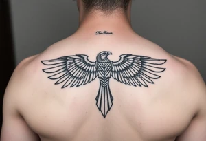 horus is egyptian mythology as a falcon and associated with taurus ruling by venus tattoo idea