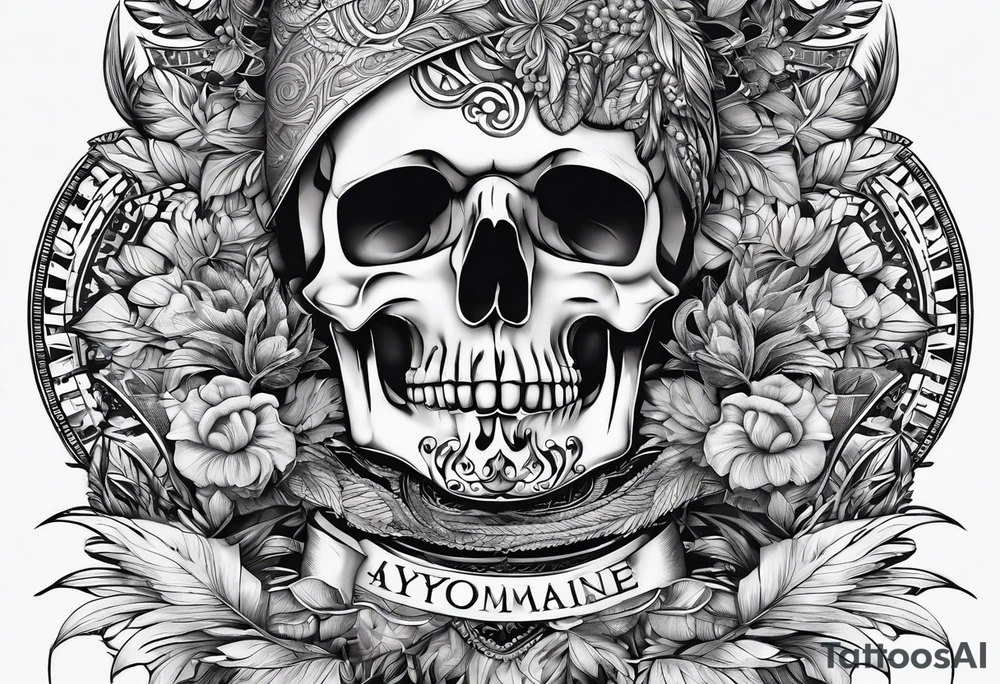 5-hydroxytryptamine tattoo idea
