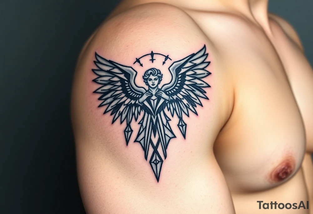 Holy Archangel tattoo idea