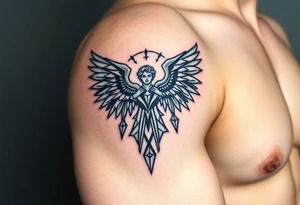 Holy Archangel tattoo idea