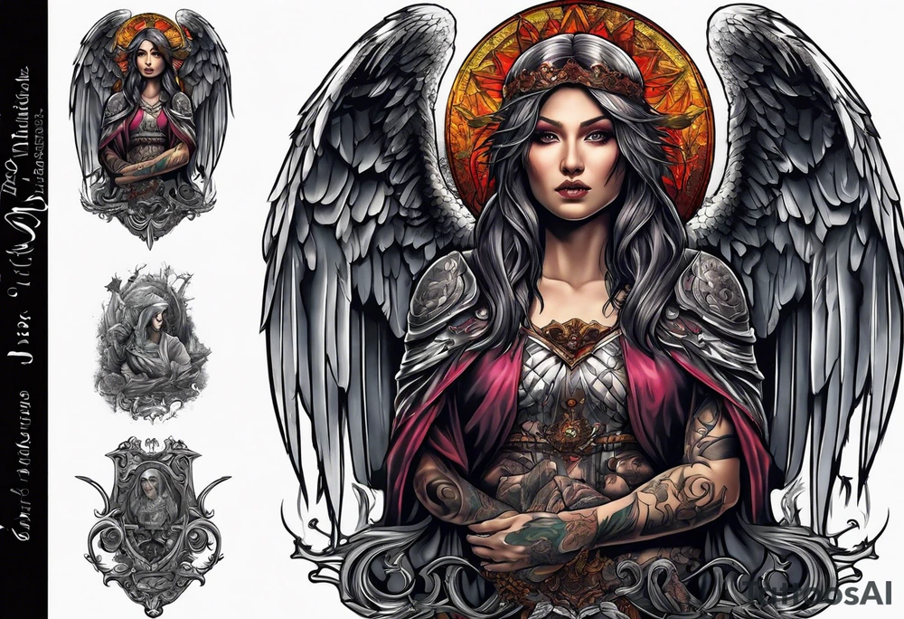death angel tattoo idea