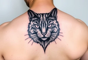Black Cat tattoo idea