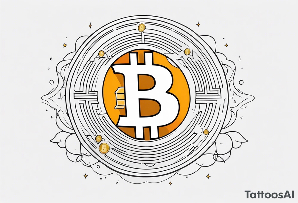 Bitcoin baby tattoo idea