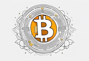 Bitcoin baby tattoo idea