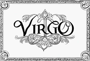 Virgo and Scorpio tattoo idea