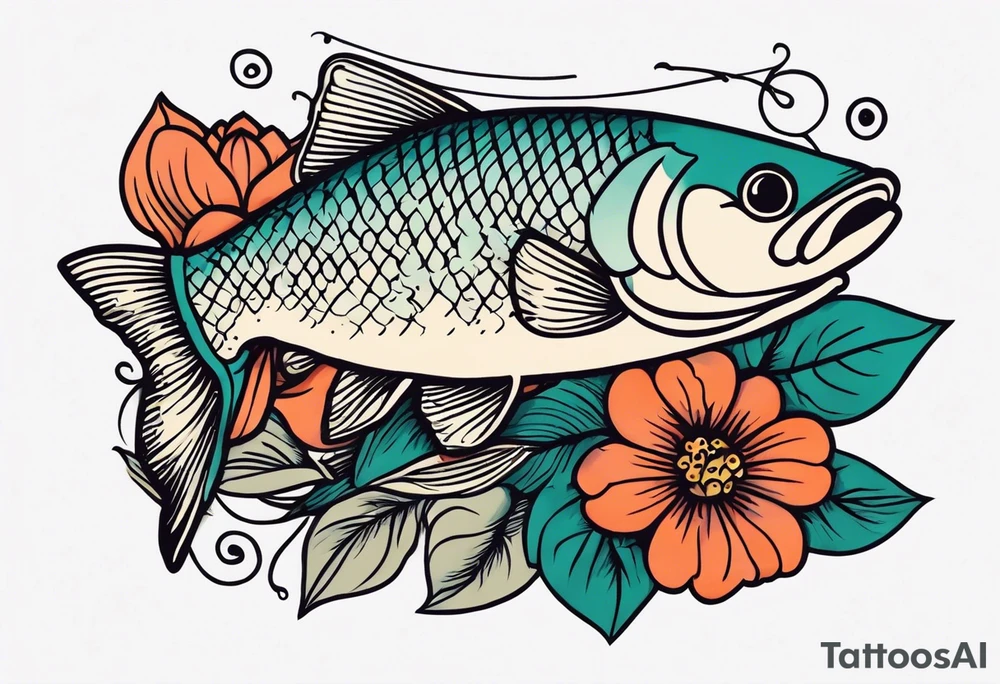 fishing


vintage flowers
old school vintage simple traditional design 



bold color simple tattoo idea