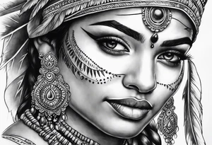 Indian tattoo idea