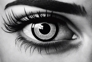 Sharingan eyes tattoo idea