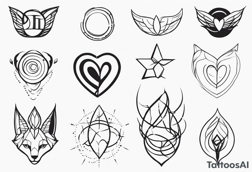 Deafness tattoo idea