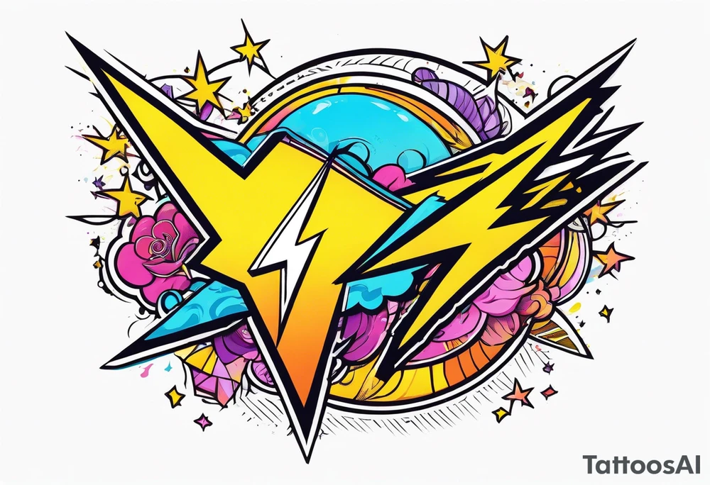 Zenitsu Lightning tattoo idea