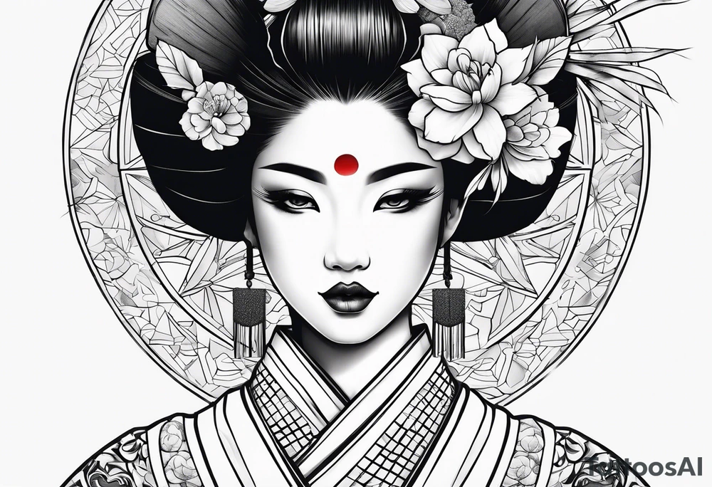 Geisha tattoo idea