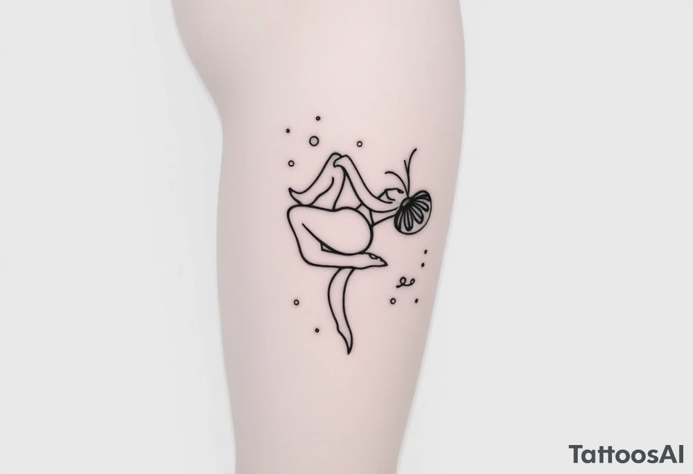 Contortionist tattoo idea