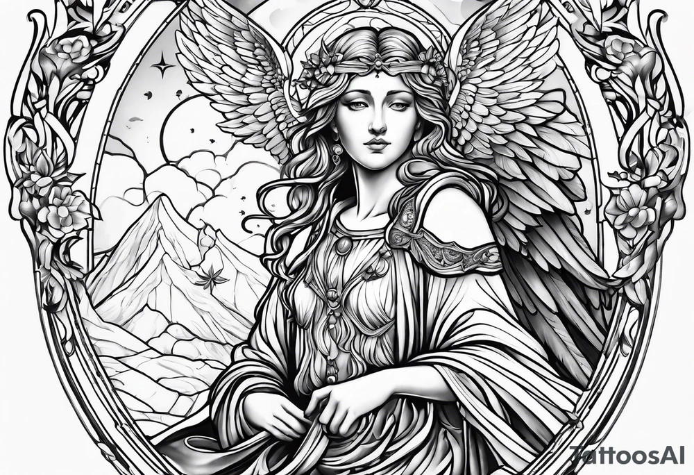archangels tattoo idea
