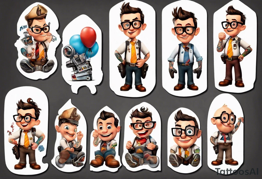up! movie boy tattoo idea