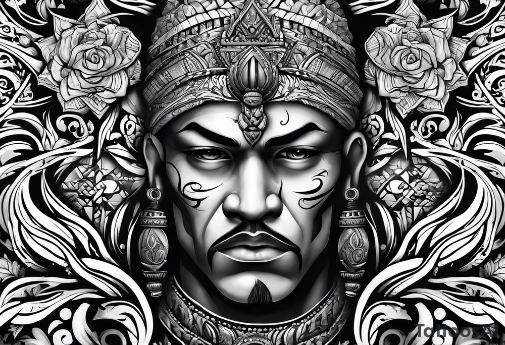 Father son tattoo idea