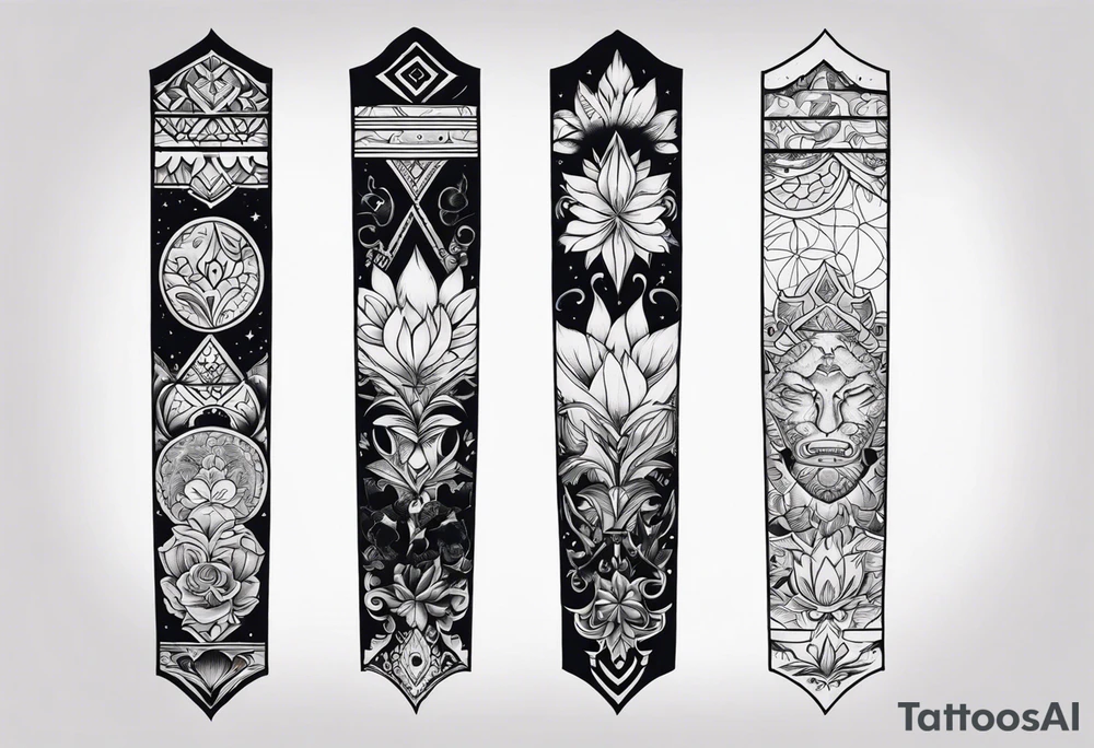 sleeve old school tattoo idea