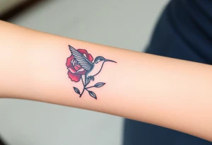 My mother's Name: 
Debby Deguzman with
8-17-61 to 5-29-25 with a
Rose with a
Hummingbird tattoo idea