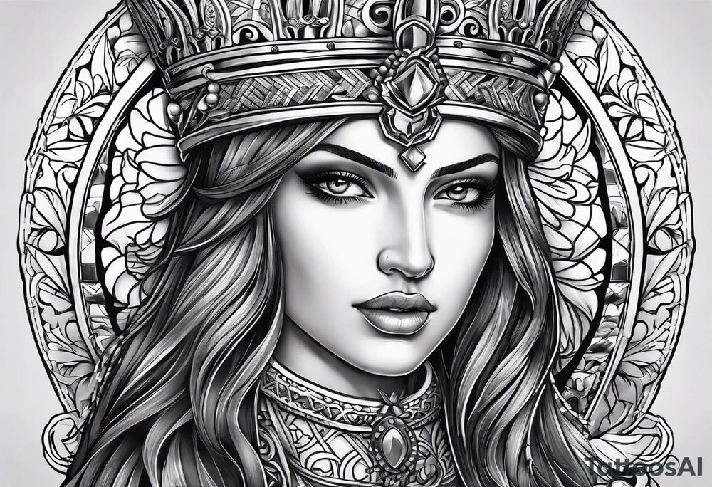st.barbara tattoo idea