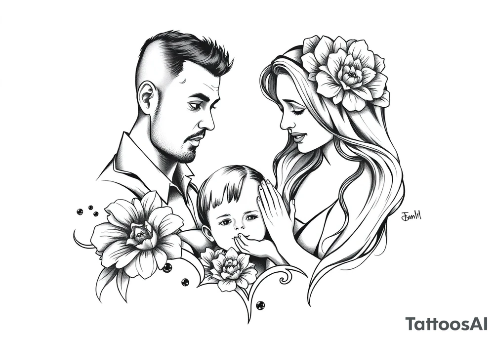 Tattoo for my family tattoo idea