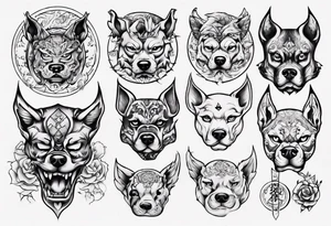 fudog tattoo idea