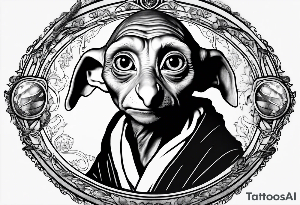 Dobby from harry potter tattoo idea