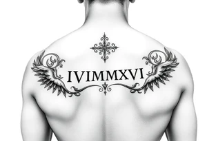 IVIMMXVI for wrist tattoo idea